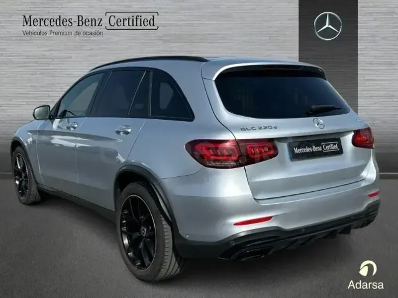 Usado Mercedes GLC220 194 CV (142 kW) 2022 Plata hightech SUV