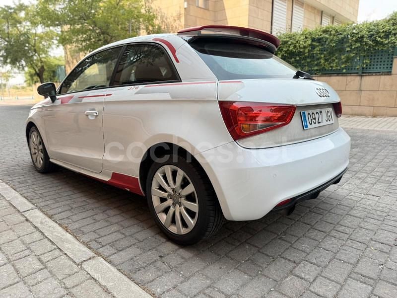 Usado Audi A1 Attraction 86 CV (63 kW) 2014 Blanco Berlina