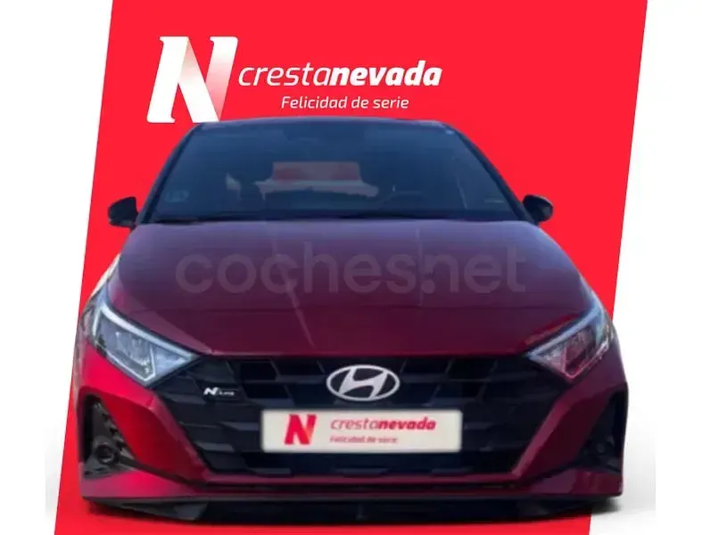 Usado Hyundai i20 N Line 79 CV (58 kW) 2024 Rojo Utilitario