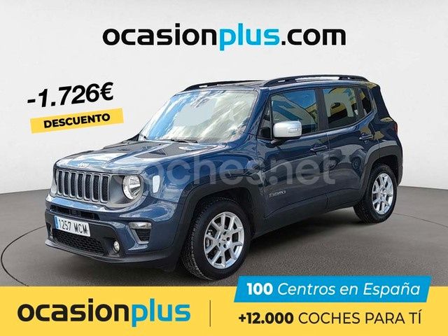 Azul Usado 2022 Jeep Renegade Limited SUV | 18.190 € (Precio justo) - Imagen 1/4