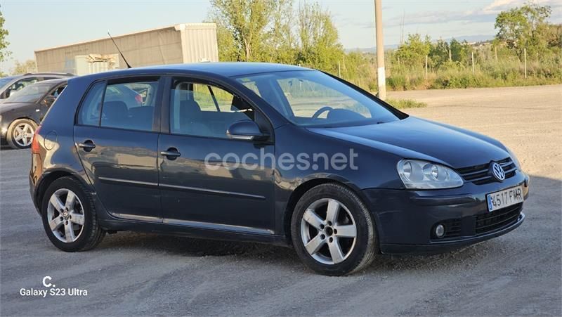 Azul Usado 2007 VW Golf V Highline Berlina | 3900 € (Super precio) - Imagen 1/4