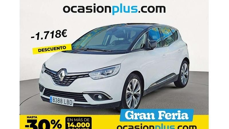 Blanco Usado 2019 Renault Scénic Iconic Monovolumen | 16.546 € (Super precio) - Imagen 1/4