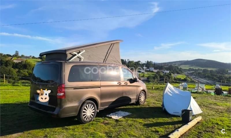 Usado Mercedes V250 Marco Polo 190 CV (139 kW) 2017 Marrón Monovolumen
