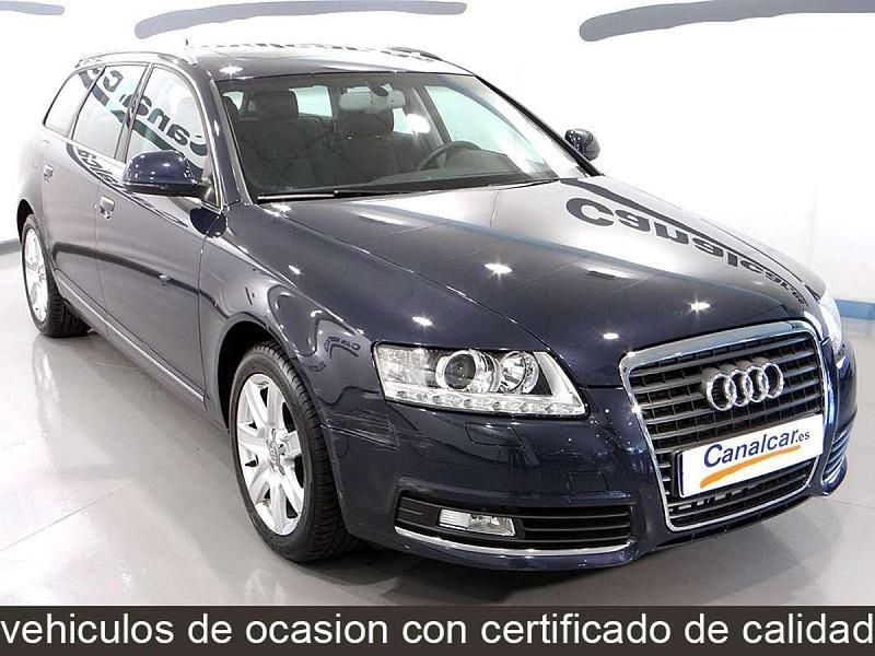 Usado Audi A6 170 CV (125 kW) 2010 Azul Familiar