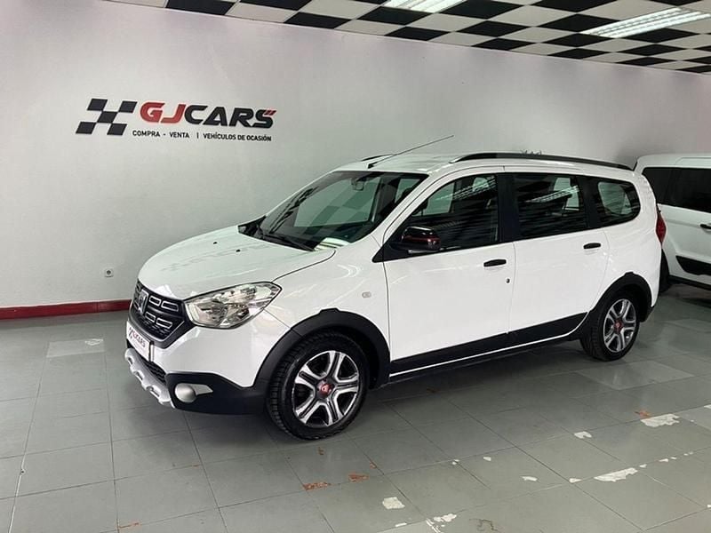 Blanco Usado 2019 Dacia Lodgy Monovolumen | 9900 € (Precio justo) - Imagen 1/4