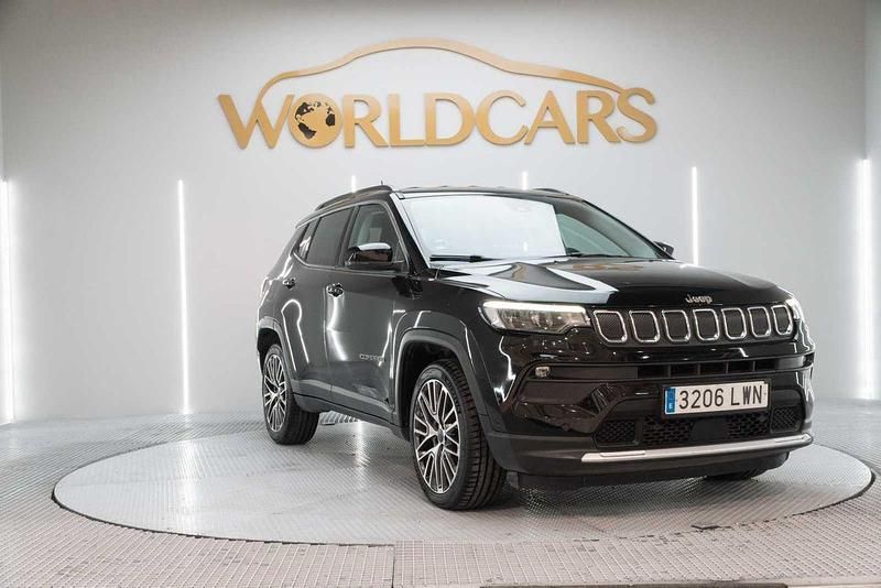Usado Jeep Compass 80th Anniversary 130 CV (95 kW) 2022 Negro SUV