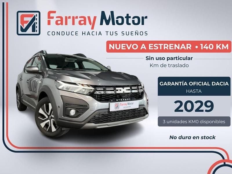 Novo Dacia Sandero Expression 111 HP (81 kW) 2026 Cinzento