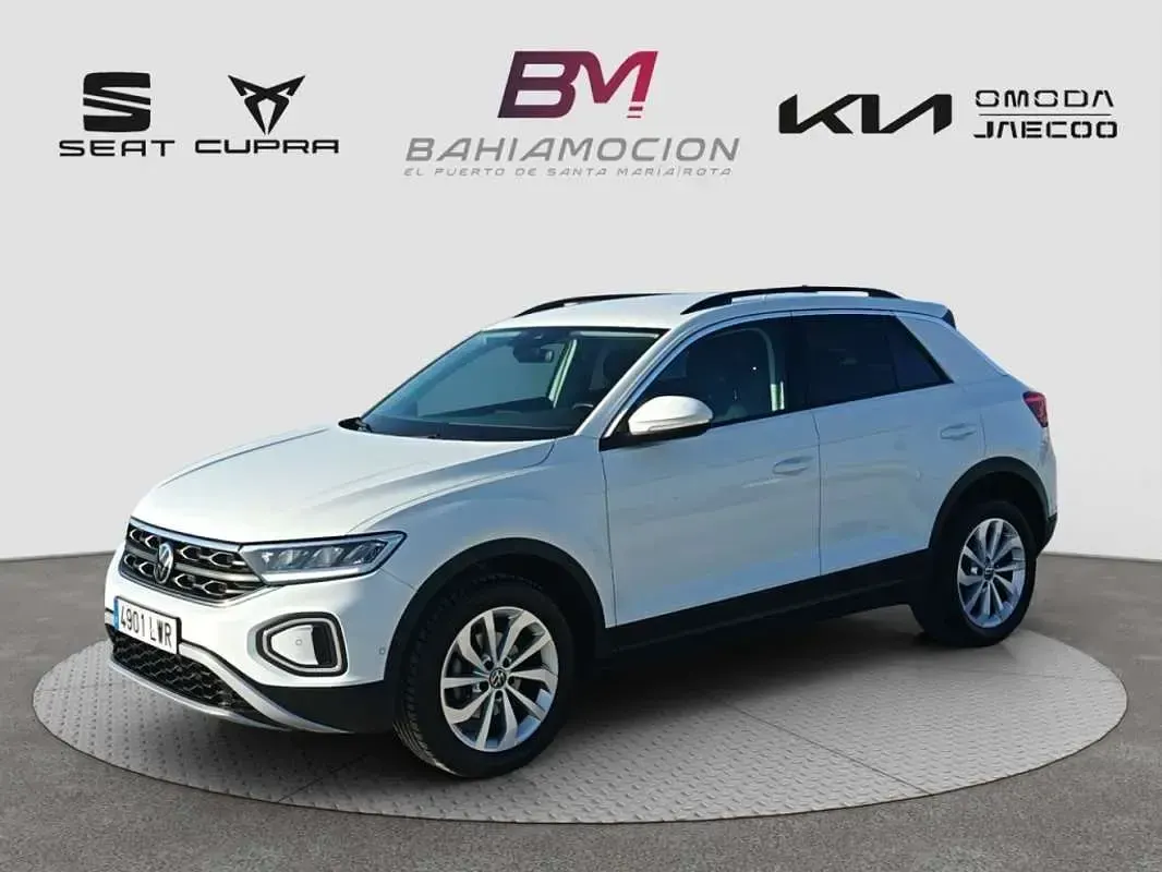 Usado VW T-Roc Life 110 CV (80 kW) 2022 Blanco SUV