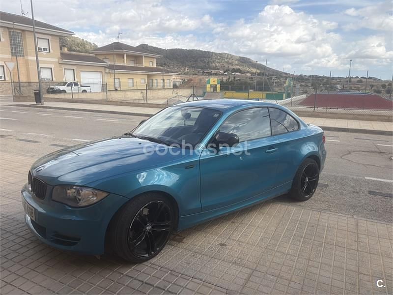 Azul Usado 2008 BMW 120 Coupé Coupe | 7200 € (Super precio) - Imagen 1/4