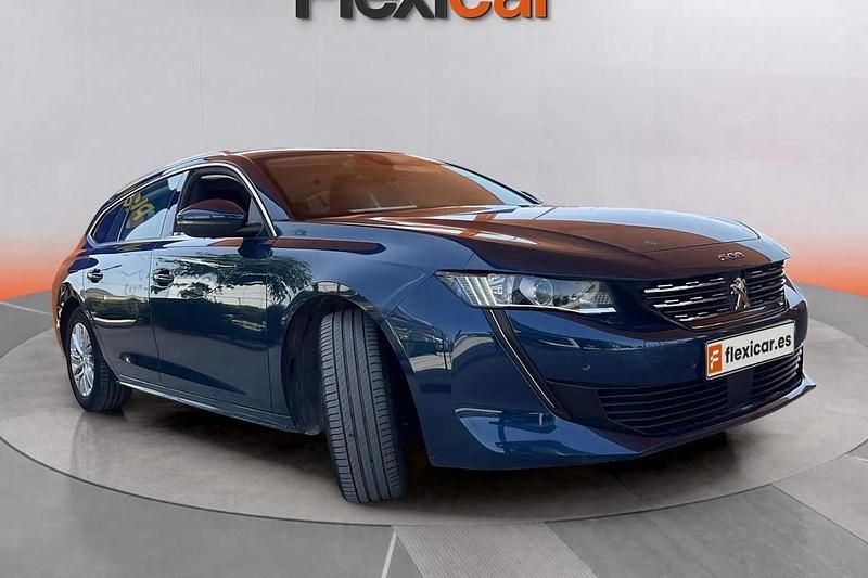 Azul Usado 2021 Peugeot 508 Active Berlina | 11.470 € (Precio justo) - Imagen 1/4