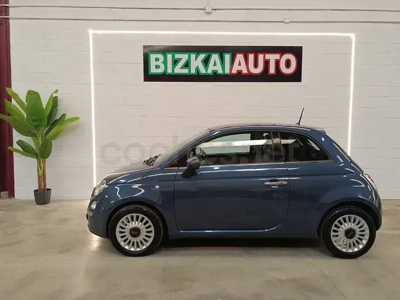 Usado Fiat 500 Pop 69 CV (50 kW) 2013 Azul Berlina