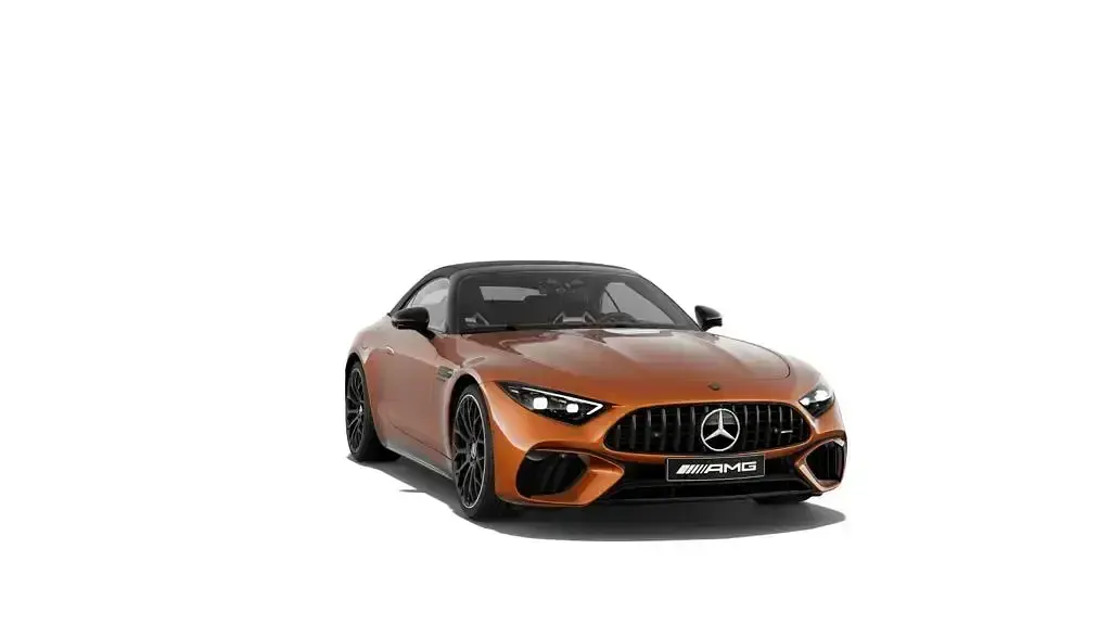 Usado Mercedes SL55 AMG AMG 476 CV (350 kW) 2026 Naranja Descapotable