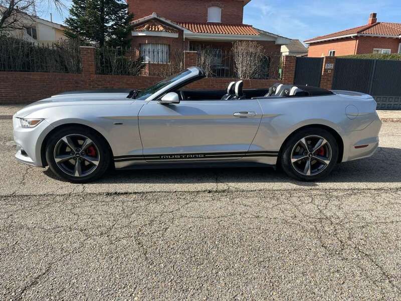 Gris Usado 2016 Ford Mustang Descapotable | 23.800 € - Imagen 1/4