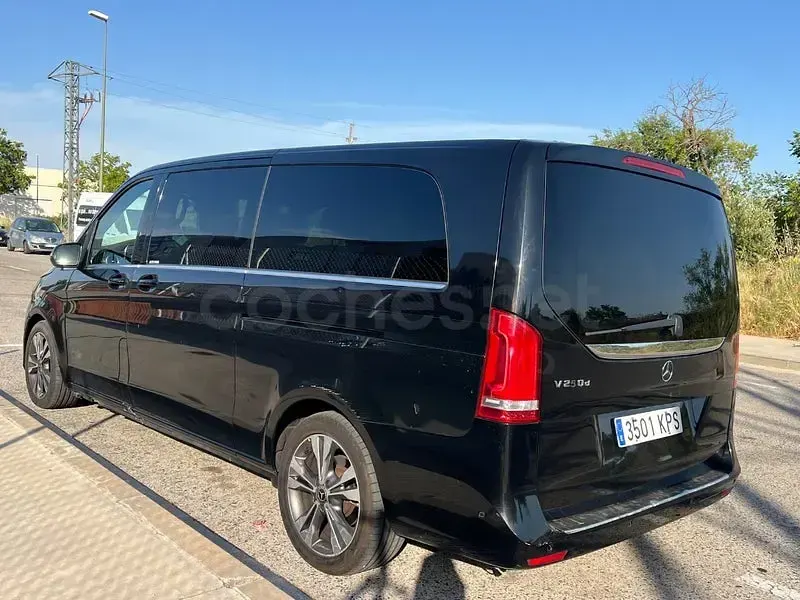 Usado Mercedes V250 Avantgarde 190 CV (139 kW) 2019 Negro Monovolumen