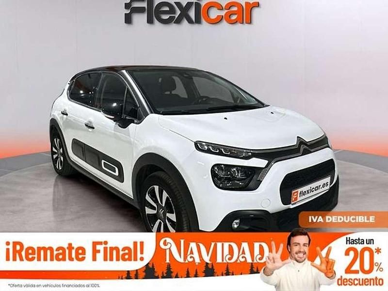 Blanco Usado 2023 Citroën C3 PureTech Berlina | 11.290 € (Precio justo) - Imagen 1/4