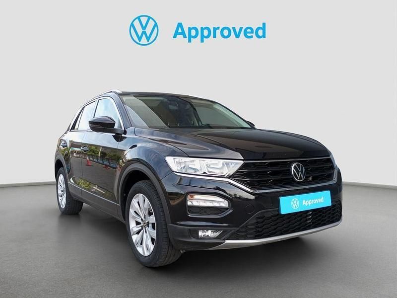 Negro Usado 2021 VW T-Roc Advance SUV | 22.900 € (Precio justo) - Imagen 1/4