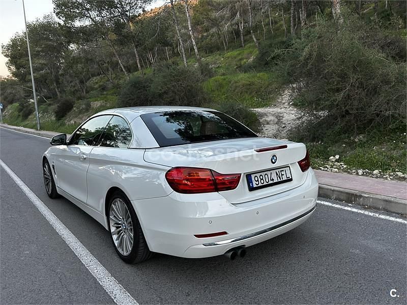 Usado BMW 430 Cabriolet 258 CV (189 kW) 2015 Blanco Descapotable