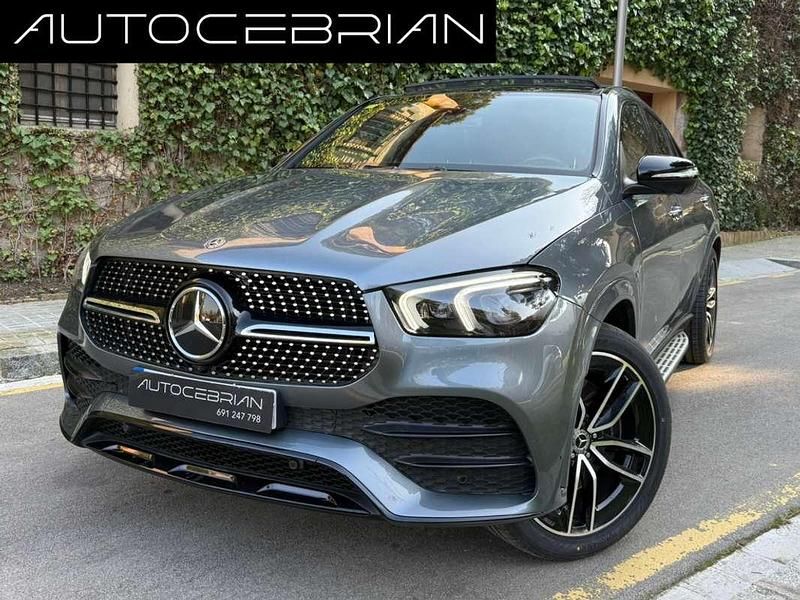Usado Mercedes GLE400 330 CV (242 kW) 2020 Gris / plata Coupe