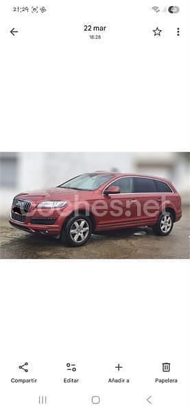 Usado Audi Q7 Ambiente 240 CV (176 kW) 2009 Rojo SUV
