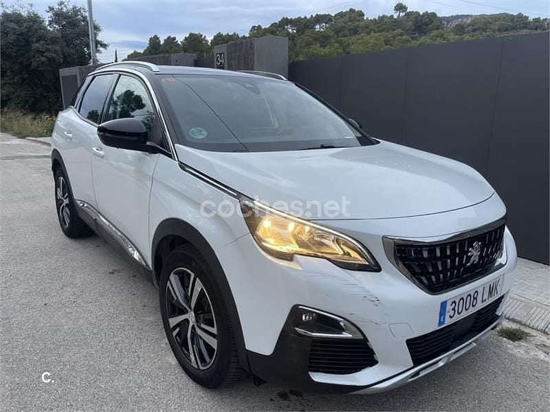 Blanco Usado 2021 Peugeot 3008 Allure SUV | 14.500 € (Super precio) - Imagen 1/4