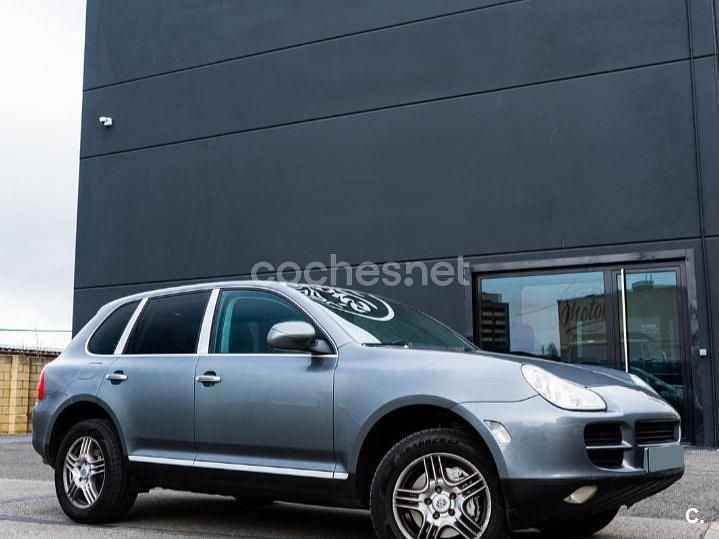 Usado Porsche Cayenne S 340 CV (250 kW) 2003 Gris / plata SUV