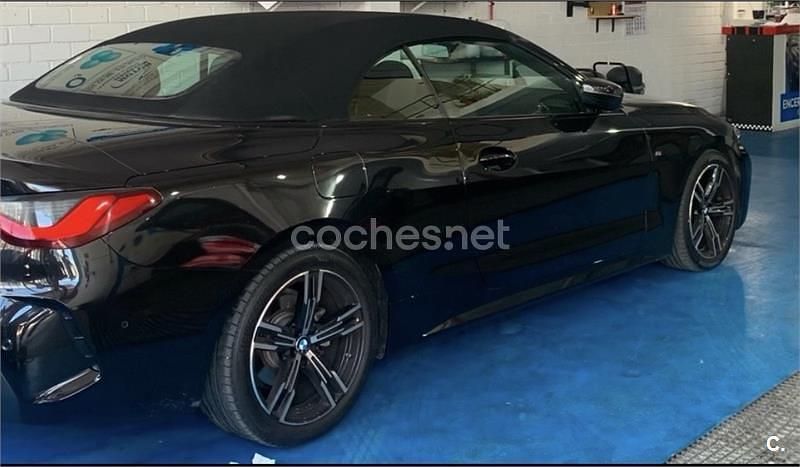 Negro Usado 2022 BMW 420 Descapotable | 39.800 € (Buen precio) - Imagen 1/4