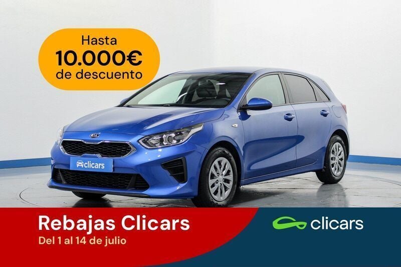 Azul Usado 2021 Kia Ceed Familiar | 12.490 € (Buen precio) - Imagen 1/2