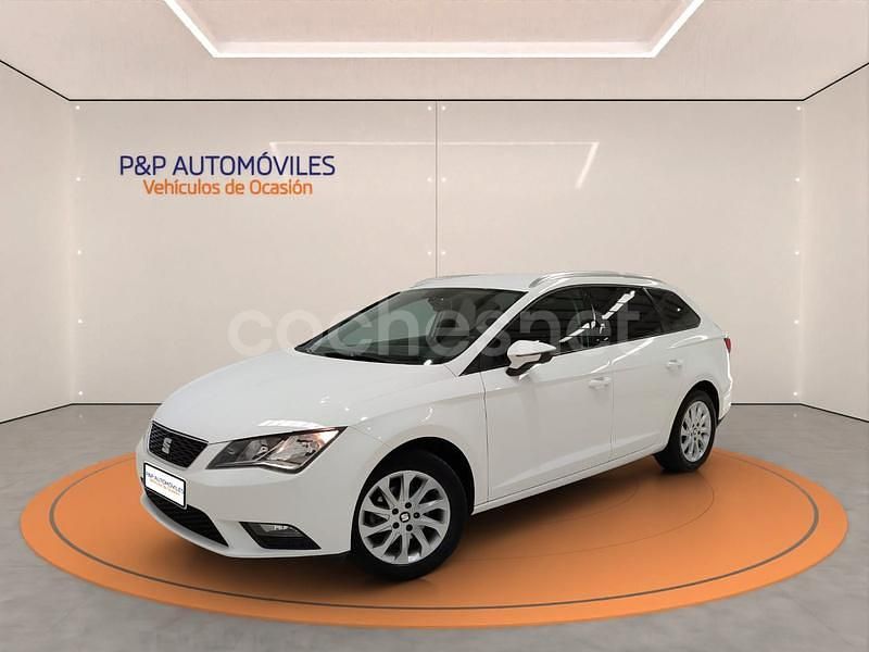 Blanco Usado 2014 Seat Leon Style Familiar | 10.975 € (Precio justo) - Imagen 1/4