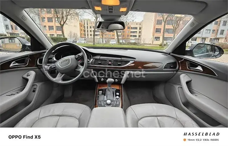 Usado Audi A6 204 CV (150 kW) 2014 Azul Familiar