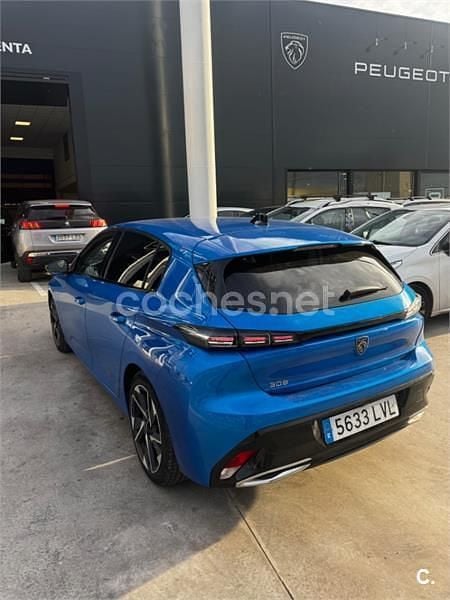 Usado Peugeot 308 Allure 130 CV (95 kW) 2021 Azul Berlina