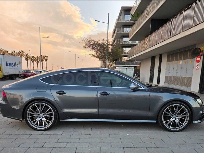 Usado Audi A7 Sportback S-Line 272 CV (200 kW) 2015 Gris / plata Utilitario