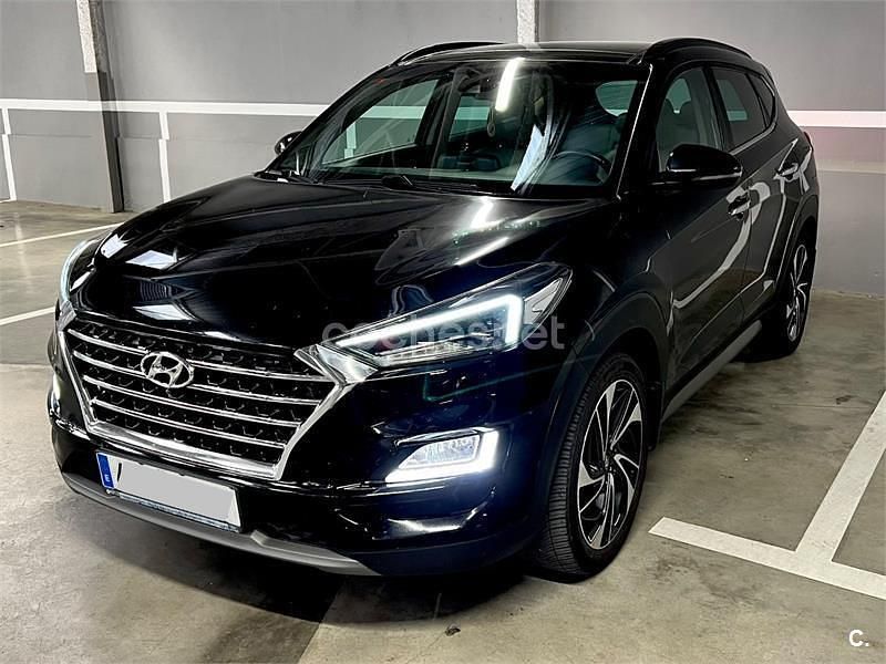 Usado Hyundai Tucson 177 CV (130 kW) 2019 Negro SUV