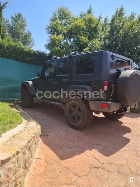 Usado Jeep Wrangler Unlimited Sahara 177 CV (130 kW) 2010 Verde SUV