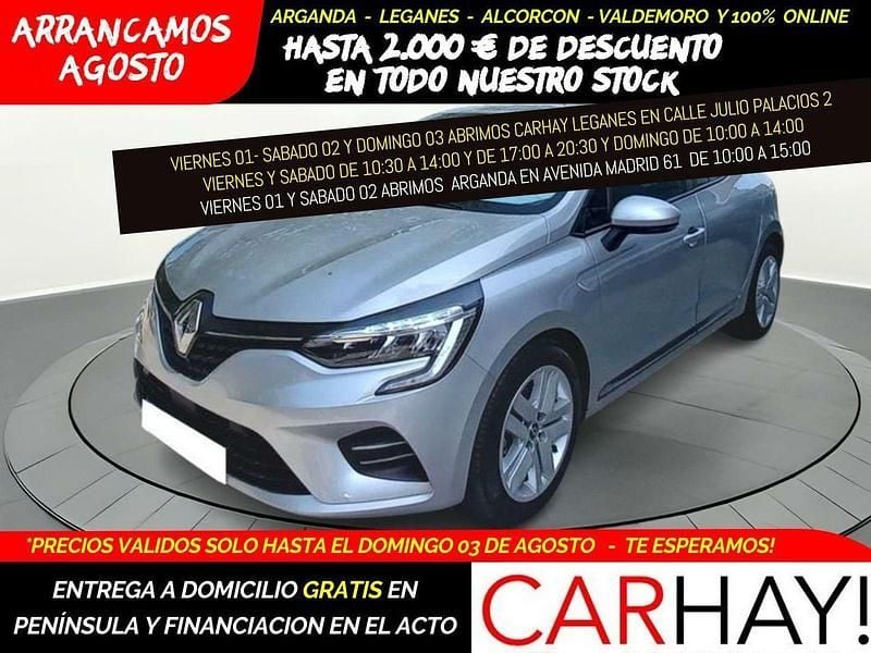 Gris Usado 2021 Renault Clio V Business Berlina | 10.790 € (Precio justo) - Imagen 1/4