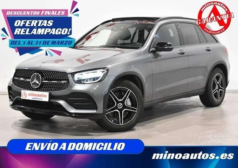 Usado Mercedes GLC200 163 CV (119 kW) 2020 Gris SUV