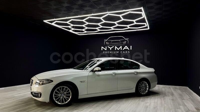 Usado BMW 520 Luxury Line 190 CV (139 kW) 2015 Blanco Berlina