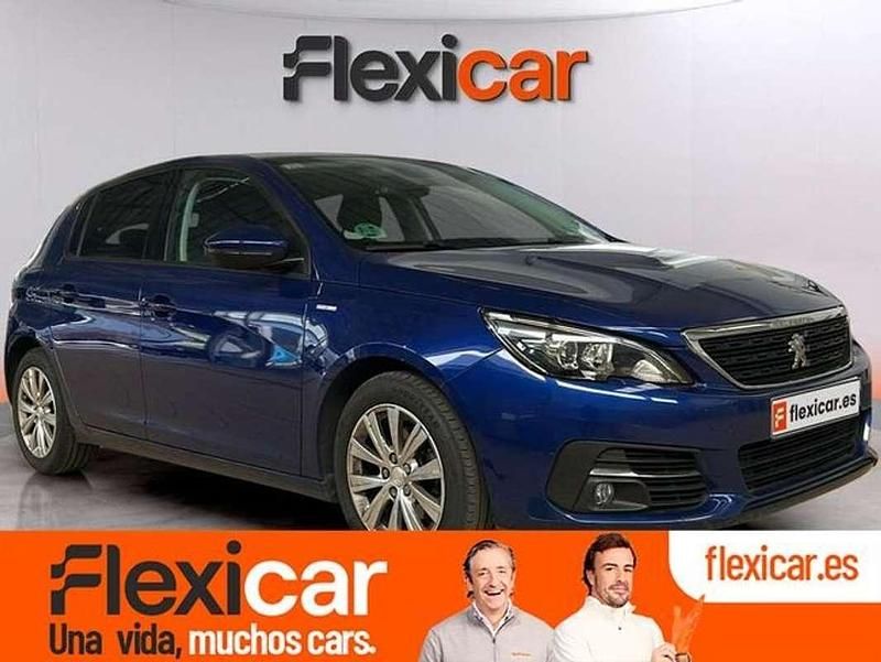 Azul Usado 2020 Peugeot 308 Allure Familiar | 10.290 € (Buen precio) - Imagen 1/4