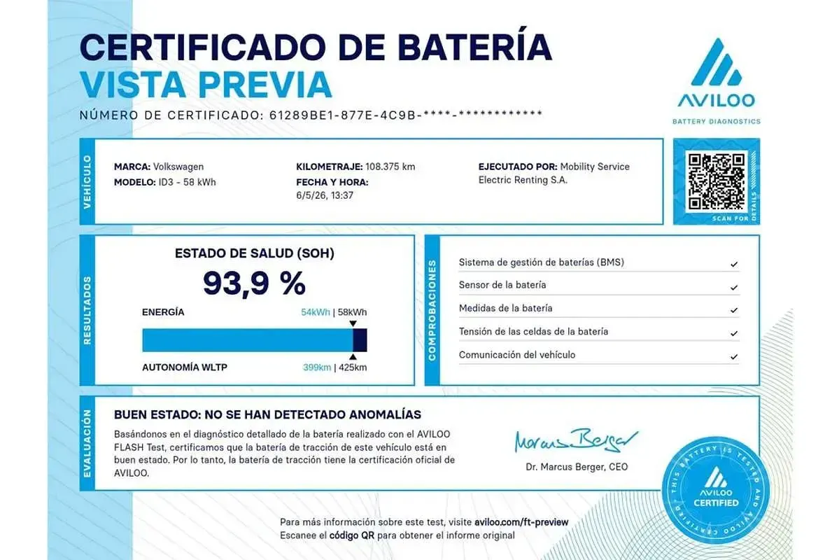 Usado VW ID.3 150 kW (204 CV) 2020 Blanco Utilitario