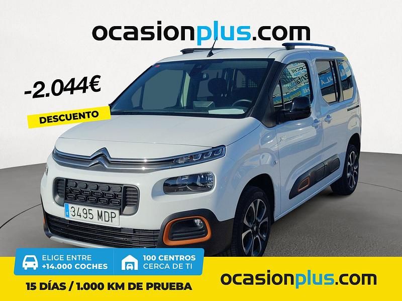 Blanco Usado 2023 Citroën Berlingo Business Class Monovolumen | 22.490 € (Un poco caro) - Imagen 1/4