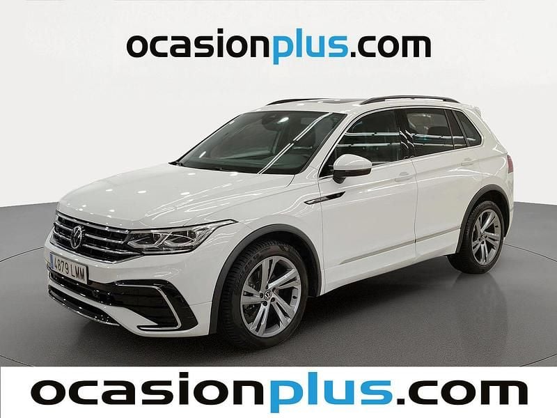 Usado VW Tiguan R-line 150 CV (110 kW) 2021 Blanco SUV