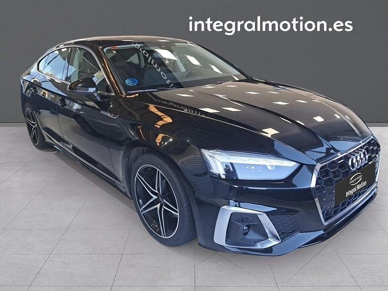 Usado Audi A5 Sportback S-Line 163 CV (119 kW) 2020 Negro Utilitario