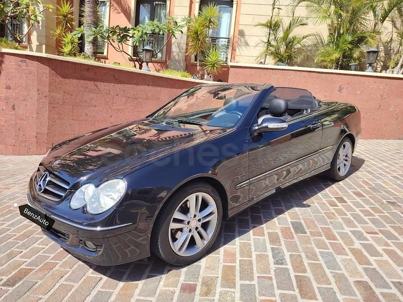 Usado Mercedes CLK200 Avantgarde 184 CV (135 kW) 2009 Negro Descapotable