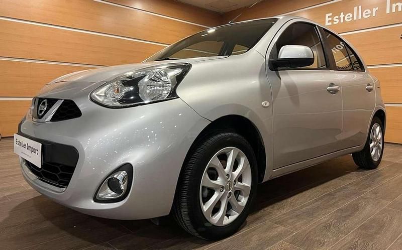 Usado Nissan Micra Acenta 80 CV (58 kW) 2017 Plateado Utilitario