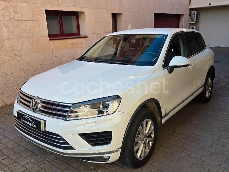 Usado VW Touareg 204 CV (150 kW) 2015 Blanco SUV