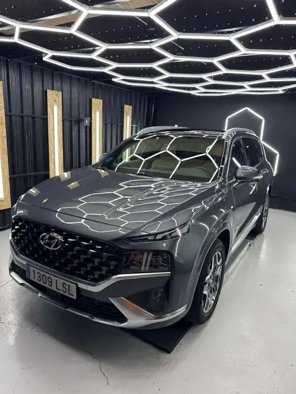 Usado Hyundai Santa Fe 265 CV (194 kW) 2021 Gris SUV