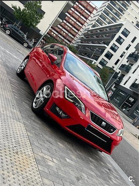 Rojo Usado 2015 Seat Leon ST FR Familiar | 12.700 € (Precio justo) - Imagen 1/4