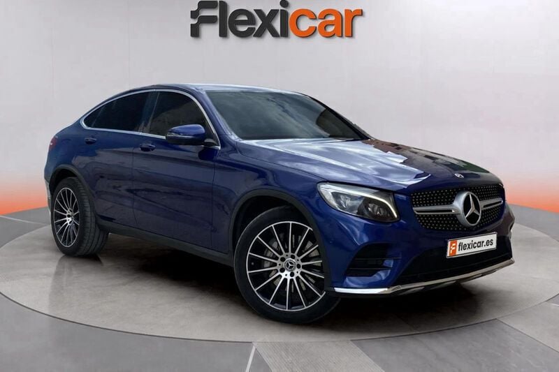 Azul Usado 2018 Mercedes GLC250 SUV | 33.990 € (Precio justo) - Imagen 1/4