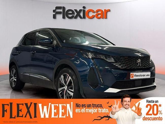 Azul Usado 2021 Peugeot 3008 Allure SUV | 15.290 € (Precio justo) - Imagen 1/4