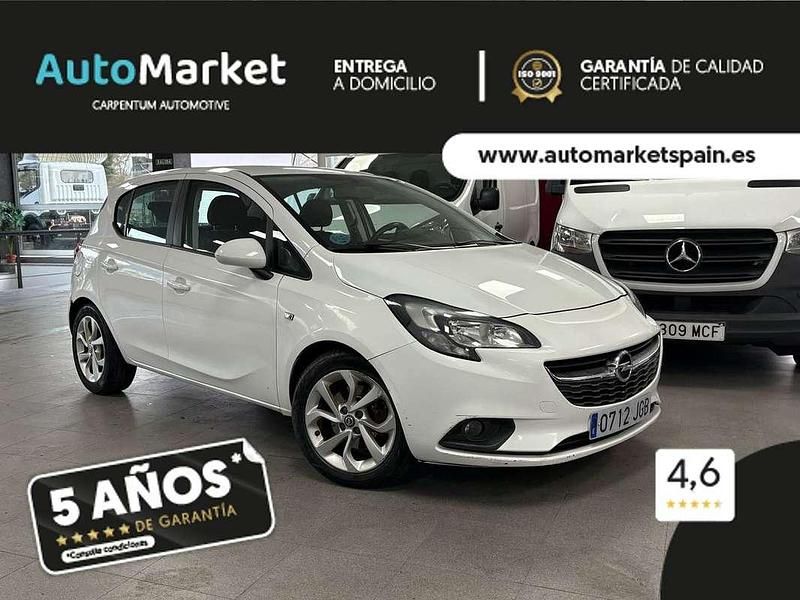 Blanco Usado 2015 Opel Corsa Color Edition Utilitario | 5900 € (Precio justo) - Imagen 1/4
