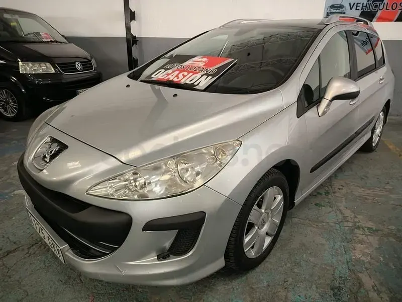Usado Peugeot 308 SW 110 CV (80 kW) 2009 Gris / plata Familiar
